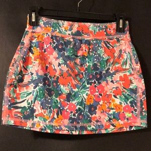 A&F Multicolor Floral Skirt